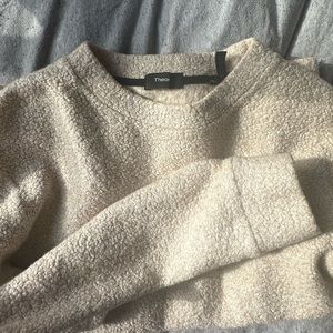 Theory Cream Thick Sweater